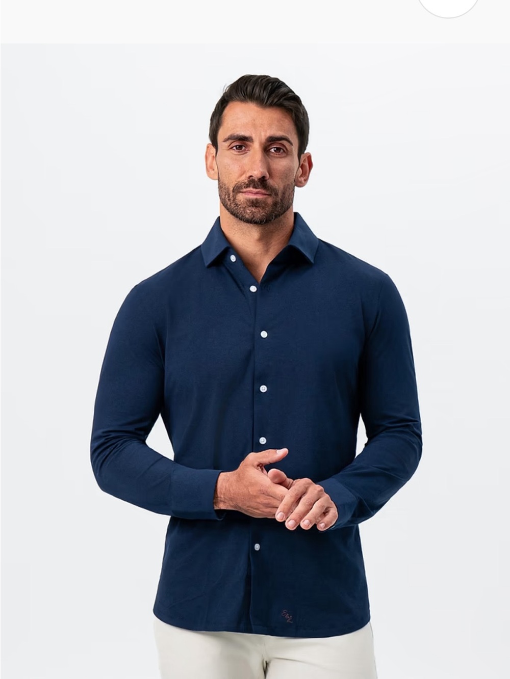 State and Liberty Navy Button Down - The Stewart - size XL